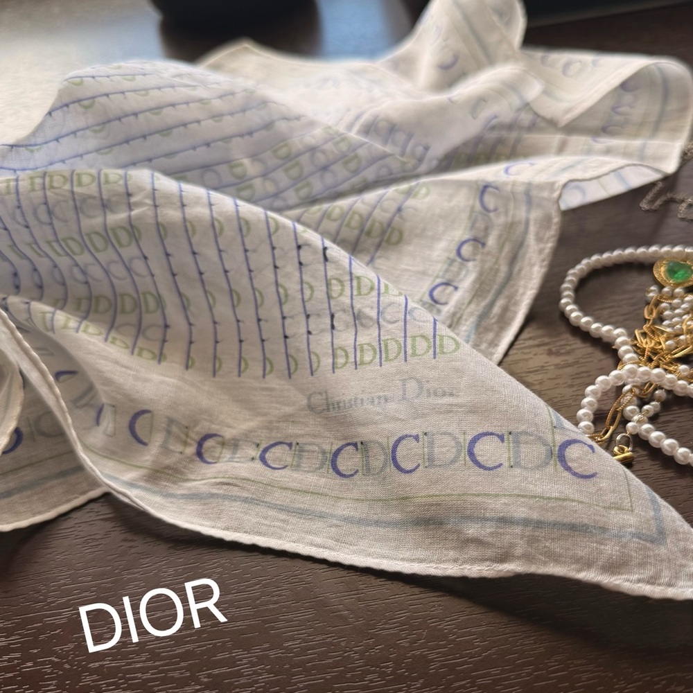 Christian Dior scarf/ handkerchief - Picture 4 of 8